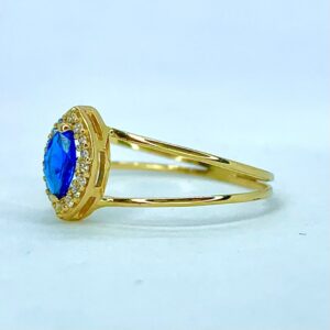 Anel Colors em Ouro 18k c/Zircônias