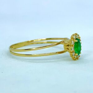 Anel Colors em Ouro 18k c/Zircônias