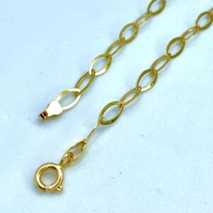 Pulseira Love em Ouro 18k c/Elos Ovais