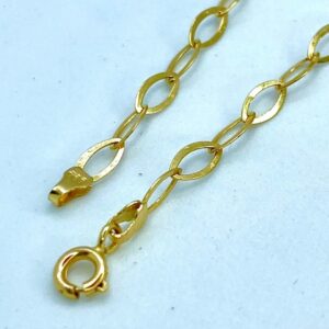 Pulseira Love em Ouro 18k c/Elos Ovais