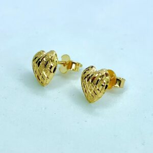 Par de Brincos Love em Ouro 18k