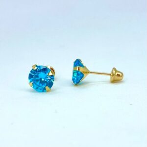 Par de Brincos Colors em Ouro 18k c/Zircônia