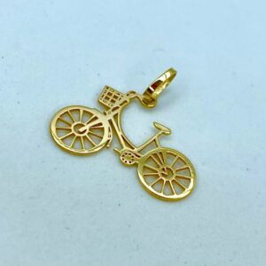 Pingente Bicicleta em Ouro 18k