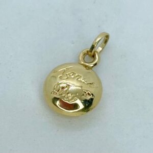 Pingente Agnus Dei em Ouro 18k