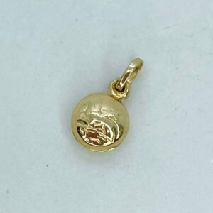 Pingente Agnus Dei em Ouro 18k