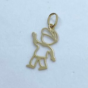 Pingente Menino em Ouro 18k