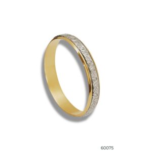 Aliança em Ouro 18k 3,5mm - 60075