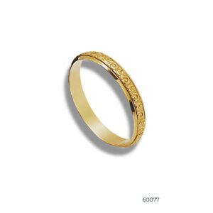 Aliança em Ouro 18k 3,5mm - 60077