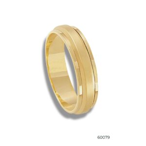 Aliança em Ouro 18k 5mm - 60079