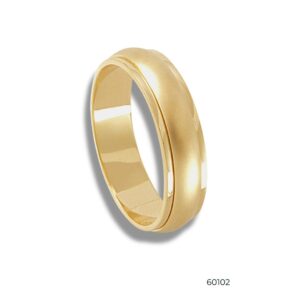 Aliança em Ouro 18k 5mm - 60102