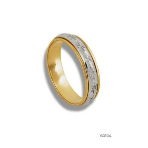 Aliança em Ouro 18k 5mm - 60104