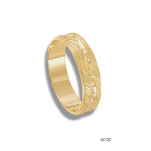 Aliança em Ouro 18k 5mm - 60120