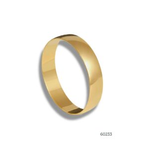 Aliança em Ouro 18k 4mm - 60233