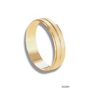 Aliança em Ouro 18k 5mm - 60289