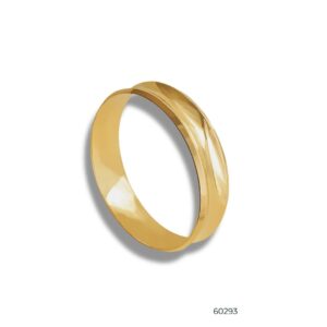 Aliança em Ouro 18k 4,5mm - 60293