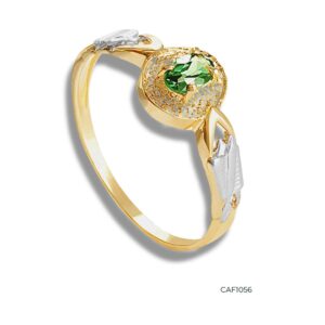 Anel de Formatura em Ouro 18k c/Zircônias - CAF1056